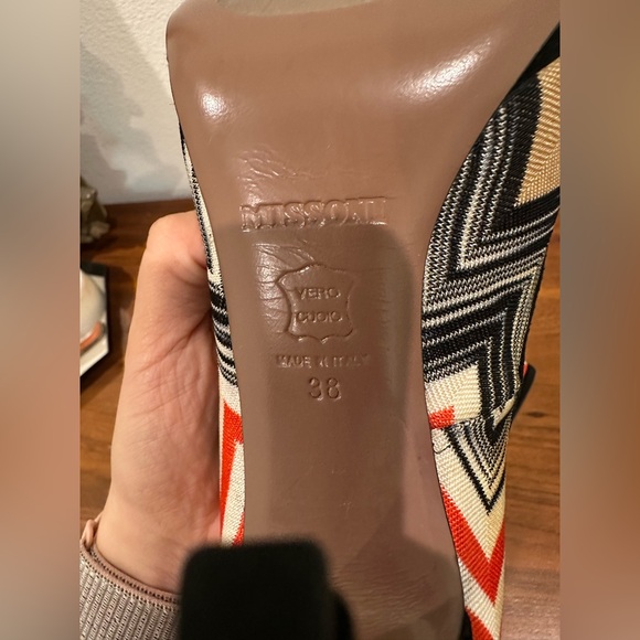 Missoni Chevron Heels - Picture 7 of 10